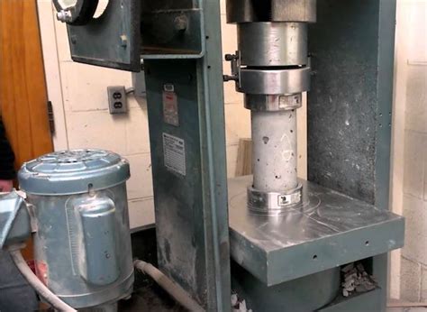 lab class compressive test plastic cylinder|concrete cylinder mold testing.